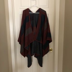 Multi-Color Poncho